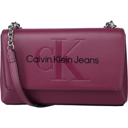 Calvin Klein SCULPTED EW FLAP CONV25 MONO - Women's handbag