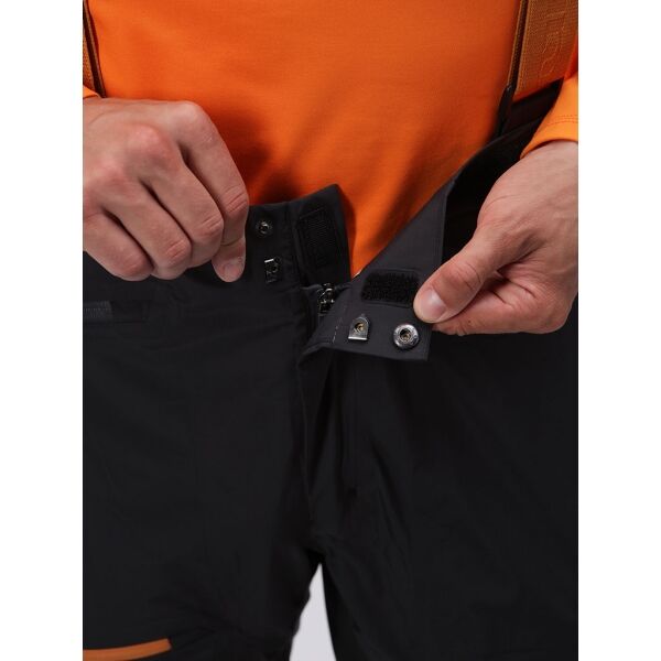 Loap FALOM Мъжки ски панталони, тъмносиво, Veľkosť XL