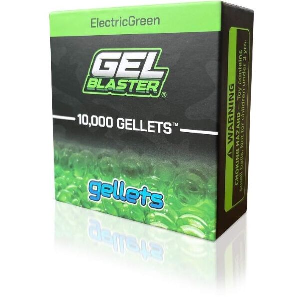 GEL BLASTER GELLETS 10K Топчета за пистолет Gel Blaster, зелено, Veľkosť Os