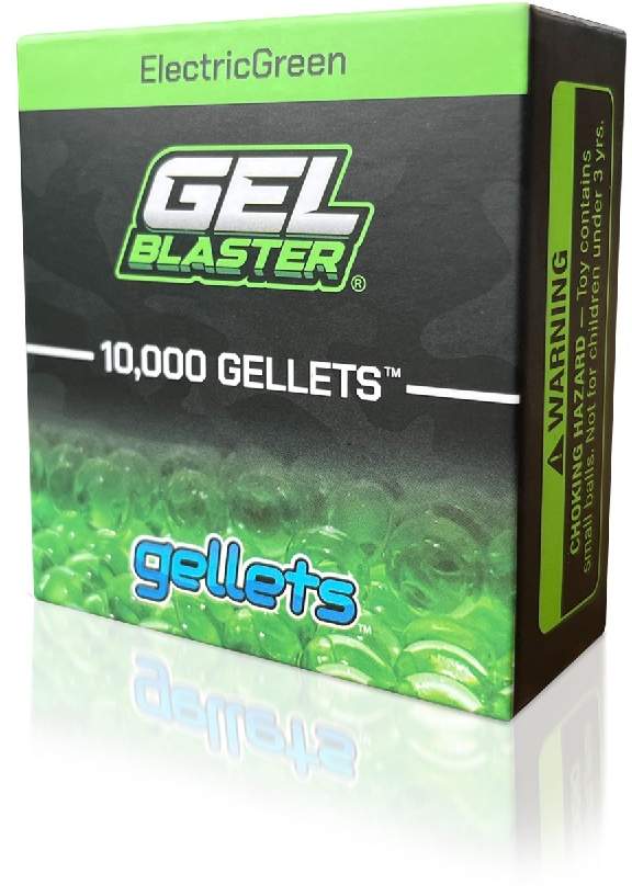 Gellets for Gel Blaster pistol