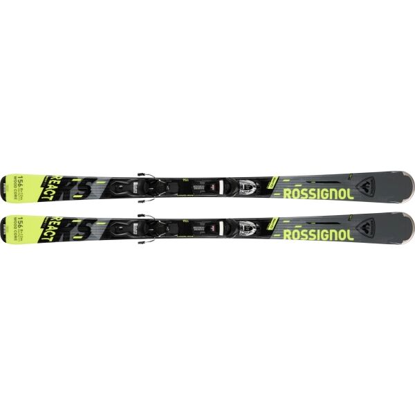 Rossignol REACT RS + XPRESS 10 GW Ски за спускания, тъмносиво, Veľkosť 149