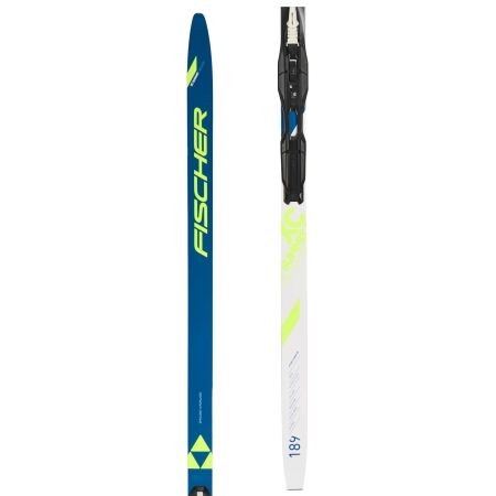 Fischer SUMMIT CROWN + TOUR STEP - Cross country skis with climbing skins