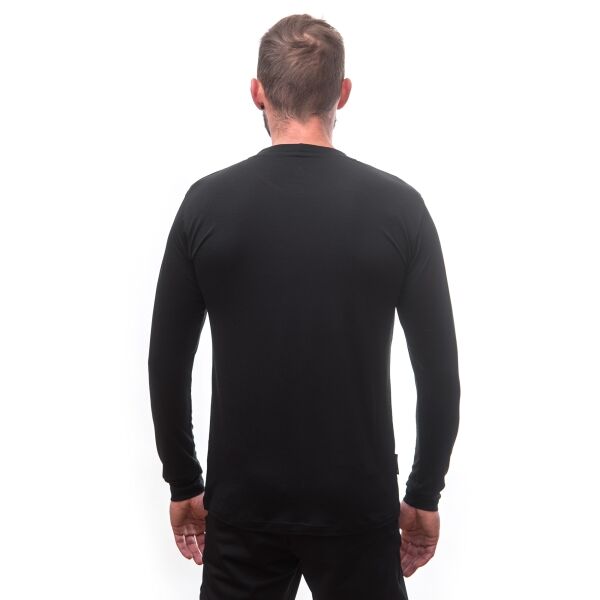 Sensor MERINO ACTIVE VAN LIFE Мъжка функционална тениска, черно, Veľkosť M