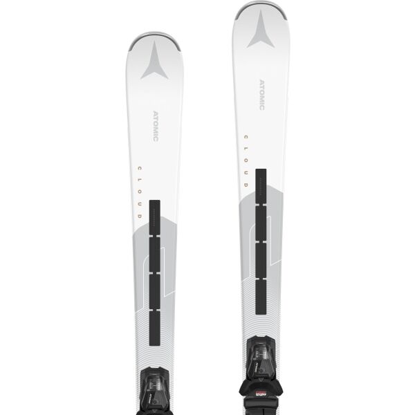 Atomic CLOUD C11 REVOSHOCK LIGHT + M 10 GW Дамски ски за спускане, бяло, Veľkosť 150