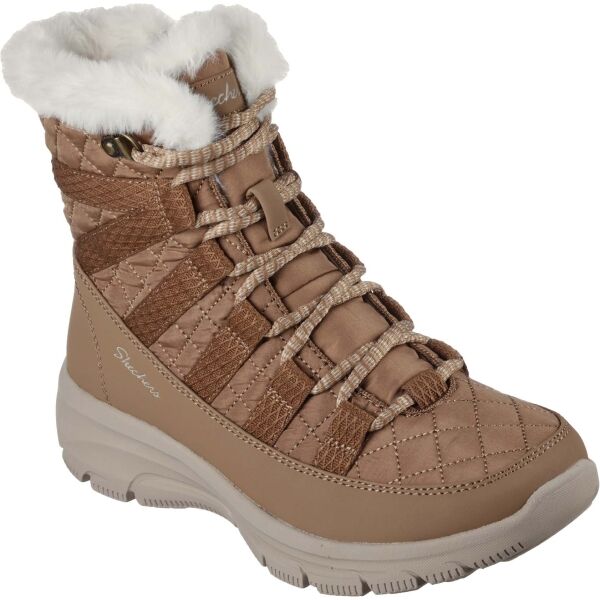 Skechers EASY GOING - MORO STREET Дамски зимни обувки, кафяво, размер
