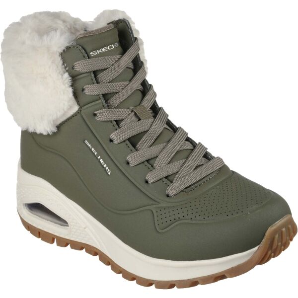 Skechers UNO RUGGED - FALL AIR Дамски зимни обувки, khaki, размер