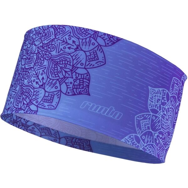 Runto TIARA 2 Sport-Stirnband, Violett, Größe UNI