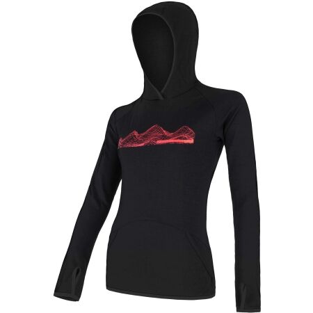 Sensor MERINO UPPER MOUNTAINS W - Damen Sweatshirt