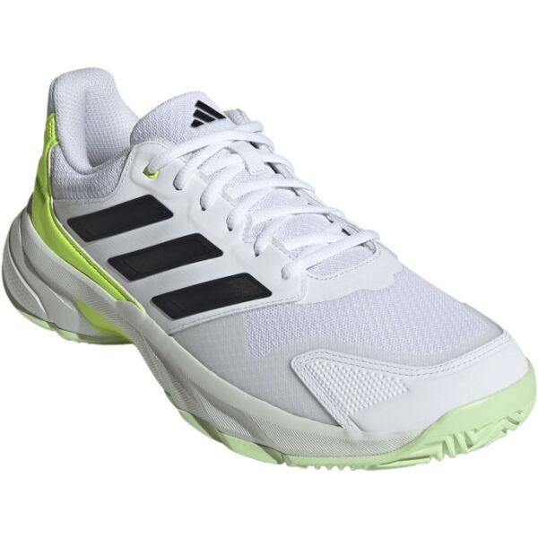 Adidas COURTJAM CONTROL M Мъжки обувки за тенис, бяло, Veľkosť 45 1/3
