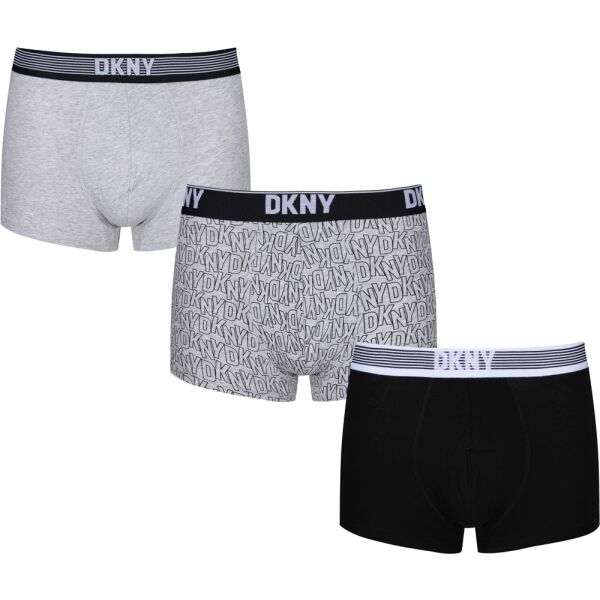 DKNY GENEVA Мъжки боксерки, сиво, размер