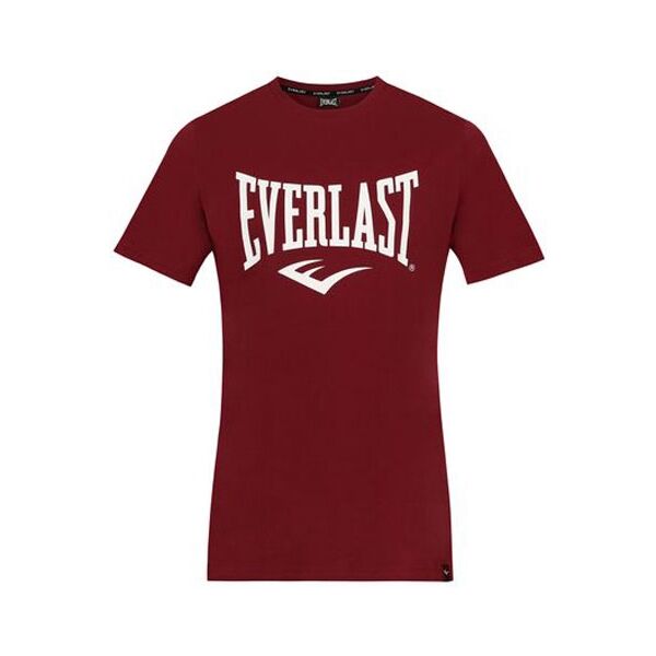 Everlast RUSSEL Мъжка тениска, винен, Veľkosť S