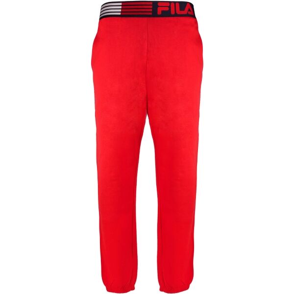 Fila IN COTTON BRUSHED FLEECE Дамска пижама, червено, Veľkosť L