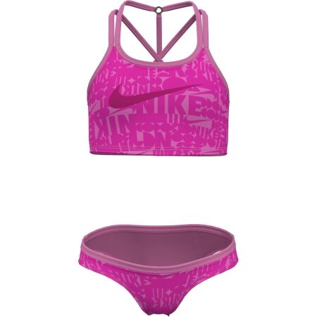 Nike RETRO FLOW - Dvodijelni kupaći kostim za djevojčice