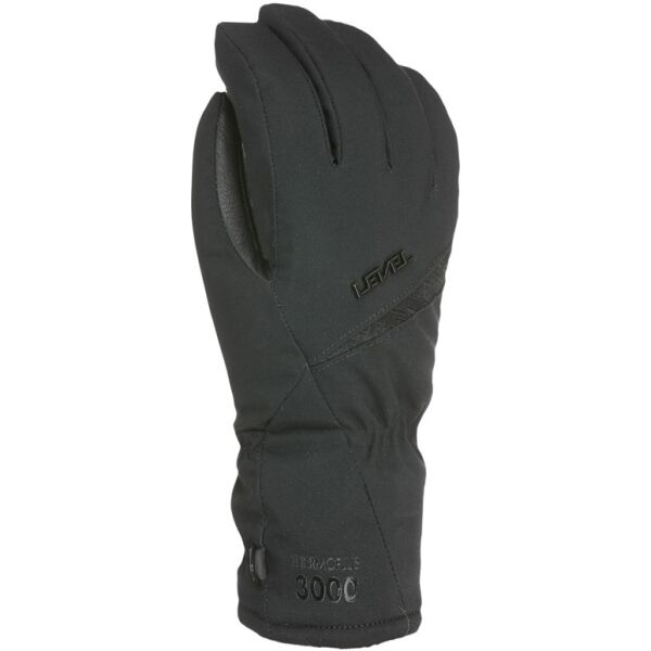 Level ALPINE Дамски ръкавици за ски, черно, Veľkosť S/M