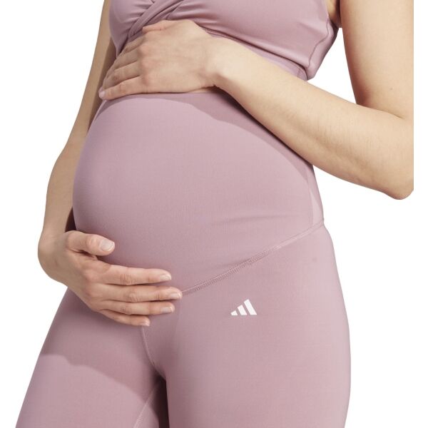 Adidas YGA MAT 78 Sportleggings Für Schwangere, Violett, Größe XS
