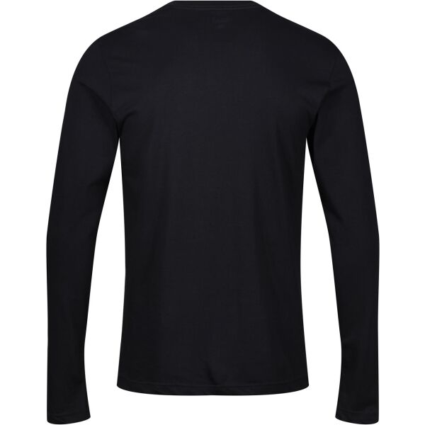 DKNY WARRIOR Мъжка блуза с дълги ръкави, черно, Veľkosť S