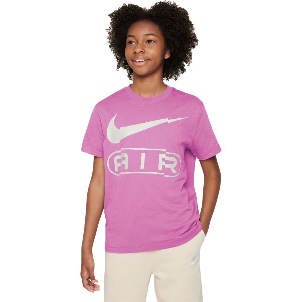 Nike SPORTSWEAR Момичешка тениска, розово, размер