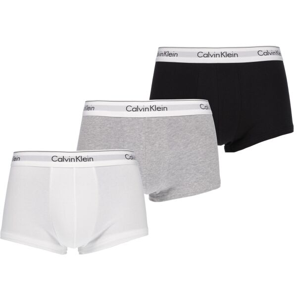 Calvin Klein MODERN STRETCH-LOW RISE Мъжки боксерки, бяло, размер