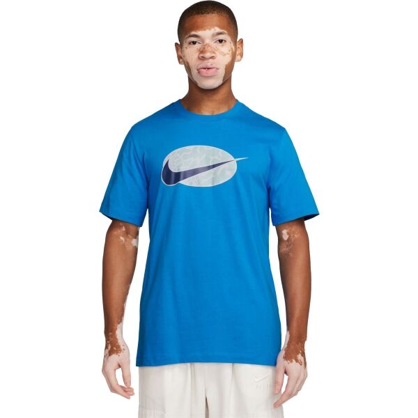 Nike SPORTSWEAR Pánske tričko, modrá, veľkosť