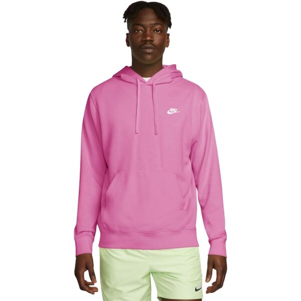 Nike SPORTSWEAR CLUB Férfi pulóver, rózsaszín, méret