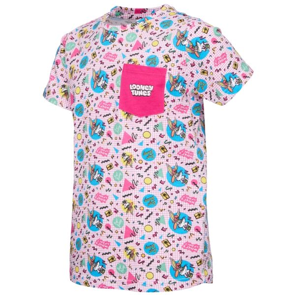 LOONEY TUNES BUGS BUNNY SUMMER LOOK Mädchen Shirt, Rosa, Größe 164-170