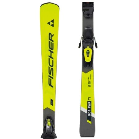 Fischer RC4 POWER TI AR + RS 10 PR GW - Downhill skis
