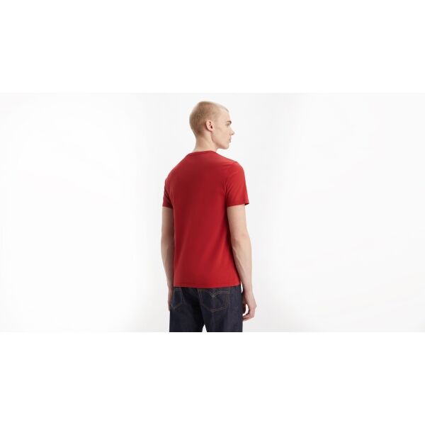 Levi's SS ORIGINAL Herrenshirt, Rot, Größe XXL