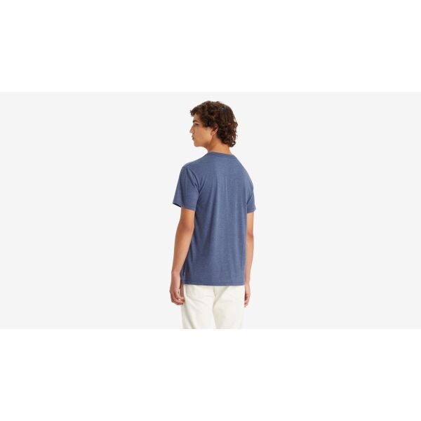 Levi's GRAPHIC CREWNECK Herrenshirt, Blau, Größe M