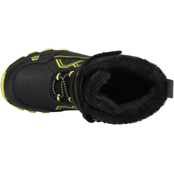 ALPINE PRO CRESCO Детски зимни обувки, черно, Veľkosť 30