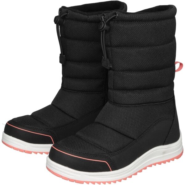ALPINE PRO AVOCO Детски зимни обувки, черно, Veľkosť 30