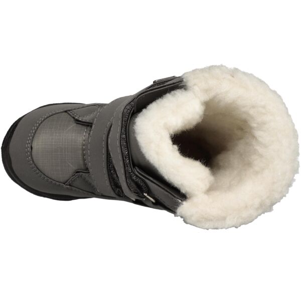Oldcom ALASKA Детски зимни обувки, тъмносиво, Veľkosť 26