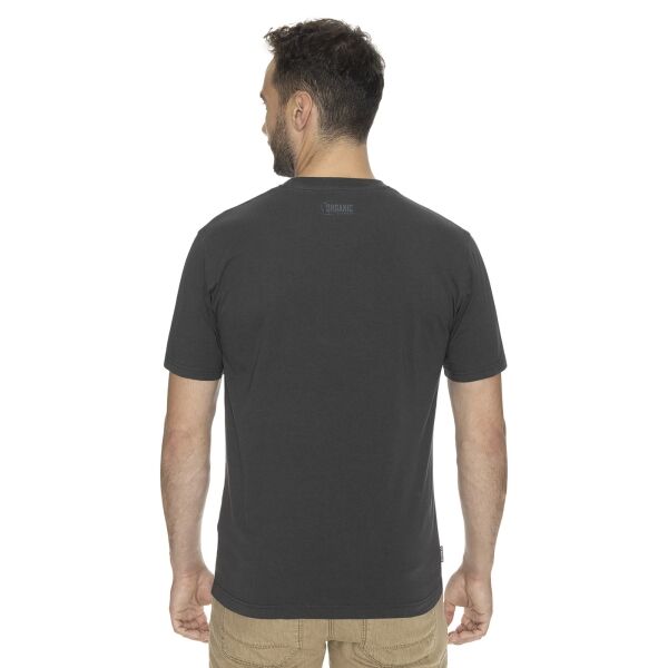 BUSHMAN NEALE Мъжка тениска, черно, Veľkosť XL