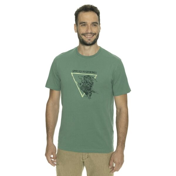 BUSHMAN DARWIN Herrenshirt, Grün, Größe 3XL