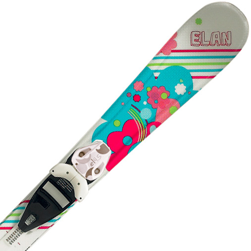 Elan LIL MAGIC 100-120 cm + EL 4.5 VRT - Children's downhill skis