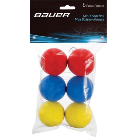 Bauer MINI FOAM BALL - Комплект топчета от пяна