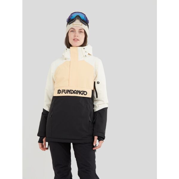 FUNDANGO BIRCH Damen Skijacke/Snowboardjacke, Schwarz, Größe L