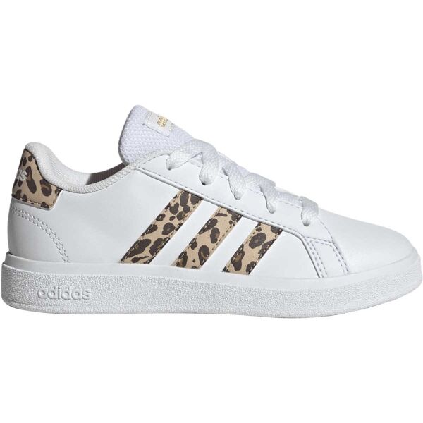 Adidas GRAND COURT 2.0 K Mädchen Sneaker, Weiß, Größe 37 1/3