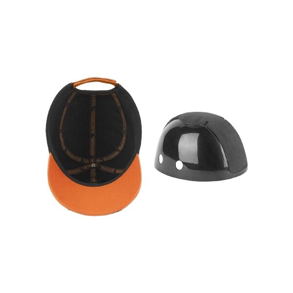 BLACK & DECKER CAP Arbeitsmütze, Schwarz, Größe Os