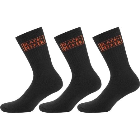 BLACK & DECKER SOCKS 3P - Pracovní ponožky