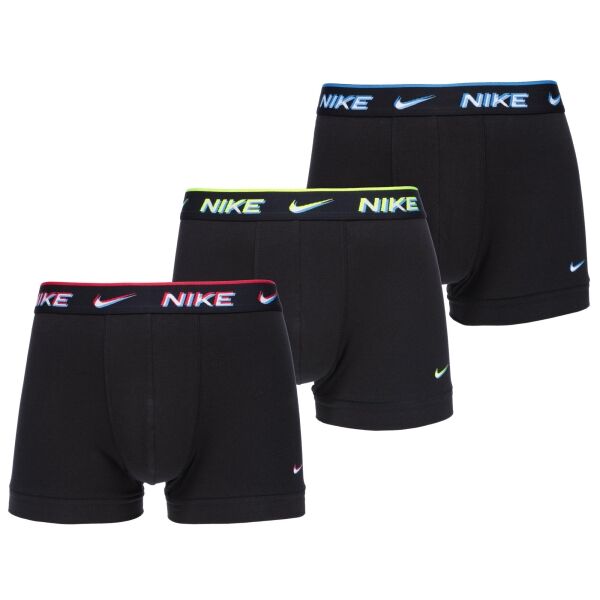 Nike EDAY COTTON STRETCH Pánske Boxerky, čierna, Veľkosť S
