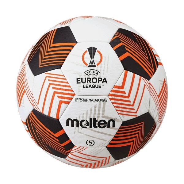 Molten F5U5000-34 UEFA EUROPA LEAGUE Футболна топка, бяло, размер