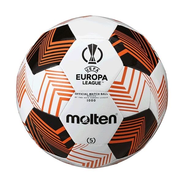 Molten F5U1000-34 UEFA EUROPA LEAGUE Футболна топка, бяло, размер