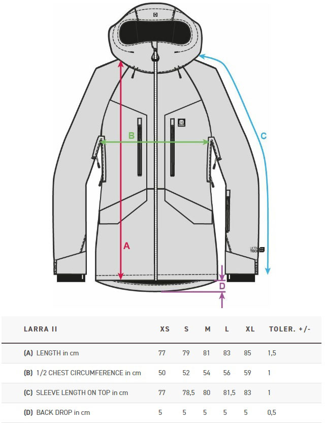 Women's ski jacket