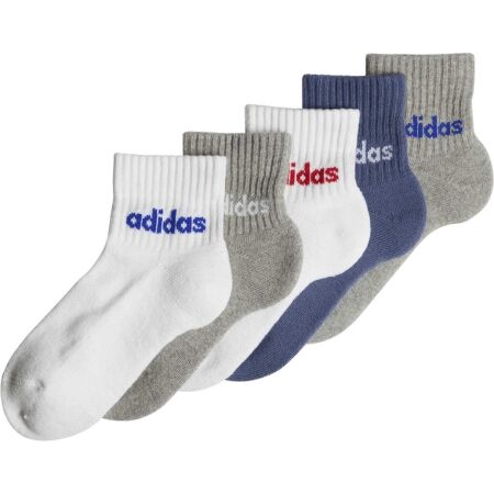 adidas LINEAR ANKLE KIDS - Detské členkové ponožky