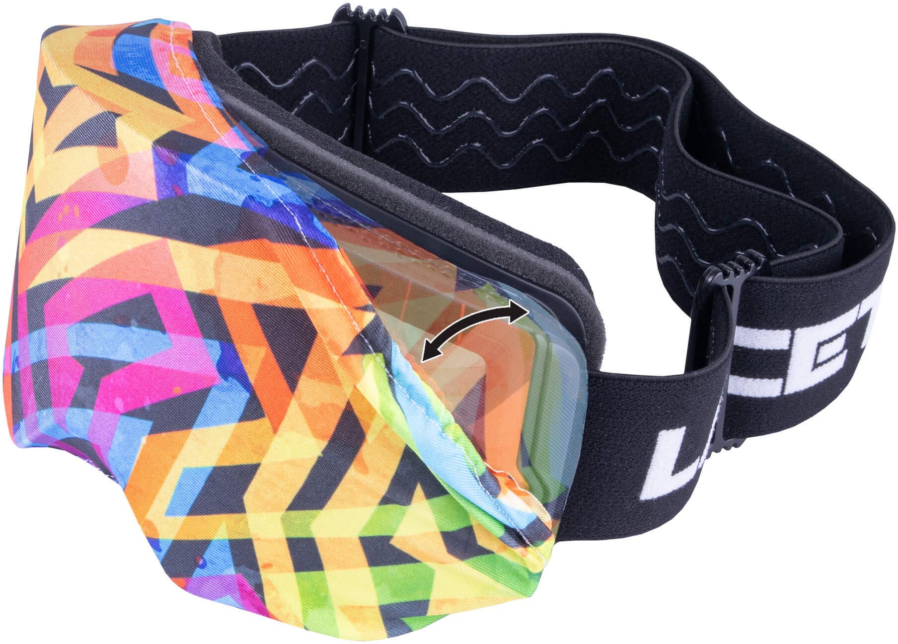 Textilný obal na lyžiarske okuliare