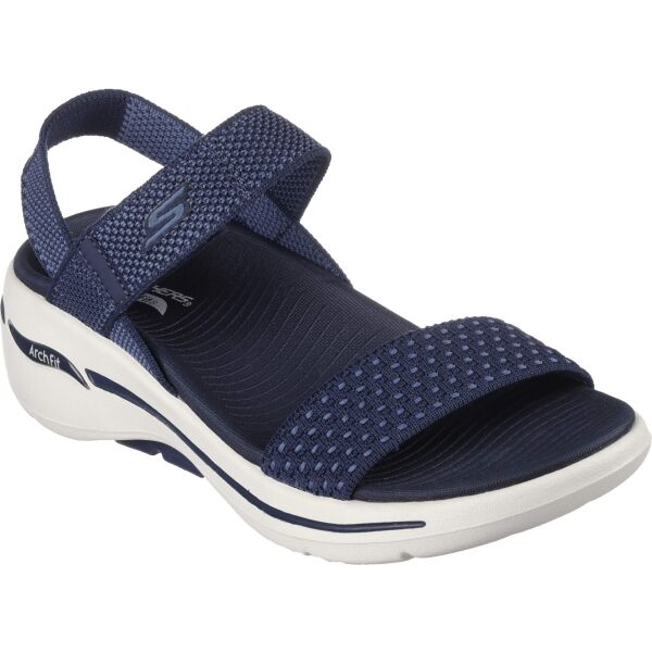 Skechers GO WALK ARCH FIT - POLISHED Dámske sandále, tmavo modrá, veľkosť