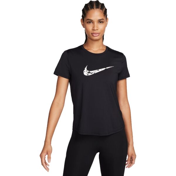 Nike ONE SWOOSH Dámsky bežecký top, čierna, veľkosť