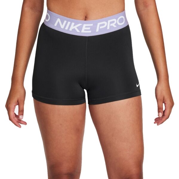 Nike PRO Női rövidnadrág sportoláshoz, fekete, méret