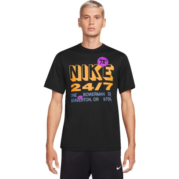 Nike HYVERSE Pánske tričko, čierna, veľkosť