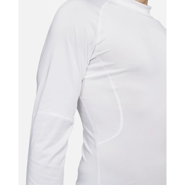 Nike DRI-FIT Herren Thermoshirt, Weiß, Größe L